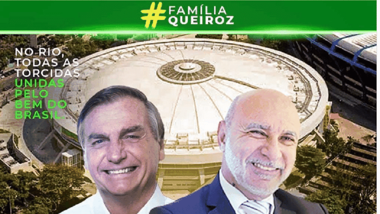 Queiroz convoca apoiadores para convenção de Bolsonaro