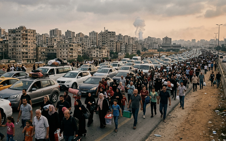 Israel ordena retirada em massa antes de ataque e Beirute vive clima de pânico
