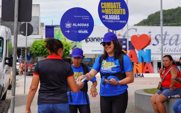 Ministério da Saúde aponta redução de quase 27% nos casos de dengue em Alagoas este ano