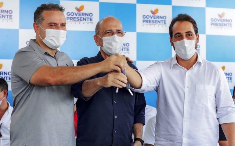 Governador Renan Filho e Prefeito Ronaldo Lopes inauguram obras em Penedo