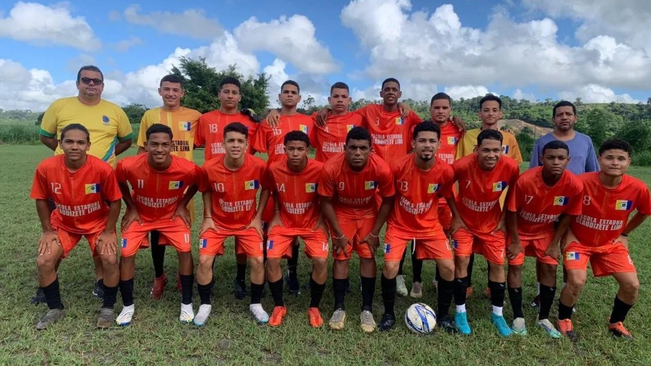 Escola Estadual Claudizete Lima Eleutério representa Alagoas no Campeonato Brasileiro Escolar de Futebol Masculino