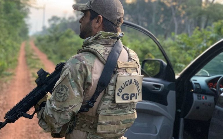 PF combate garimpo ilegal na Terra Indígena Sararé