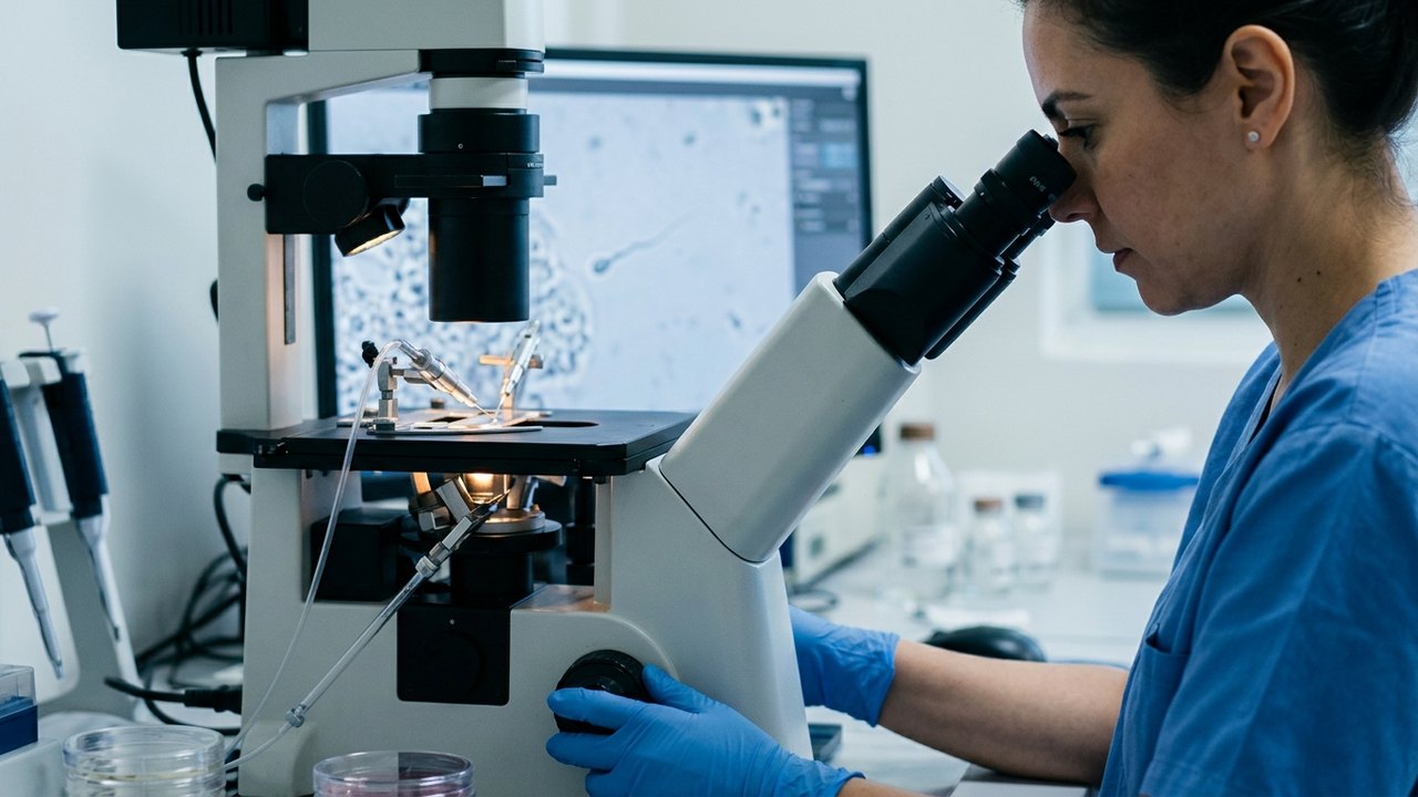 IA localiza espermatozoides 'invisíveis' e possibilita gravidez em caso raro de infertilidade