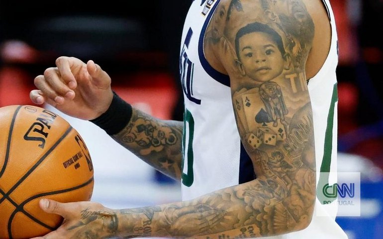NBA alega violação de regra e LaMelo Ball passa a cobrir tatuagem no pescoço
