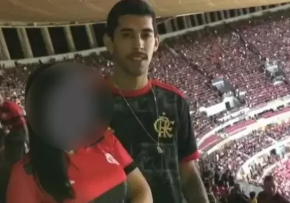 Foragido posta foto em jogo do Flamengo e é preso na saída de estádio