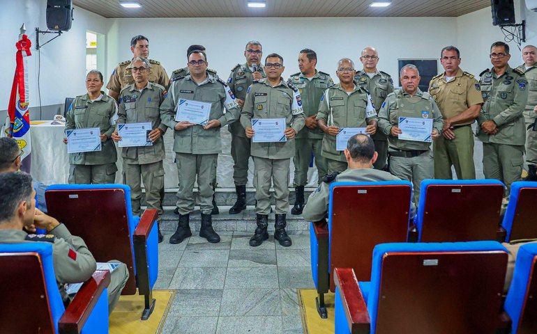 Homenagens marcam aniversário de 56 anos do Batalhão de Trânsito da PM