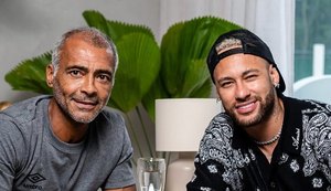 Romário e Neymar / Foto: Reprodução/RomárioTV