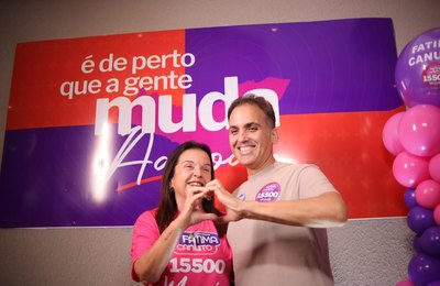 Renato Filho amplia campanha em Maceió com comitê e adesivaço na Jatiúca