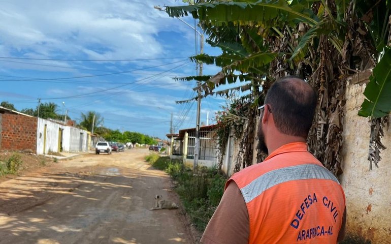 Defesa Civil monitora regiões mais atingidas pelas fortes chuvas em Arapiraca