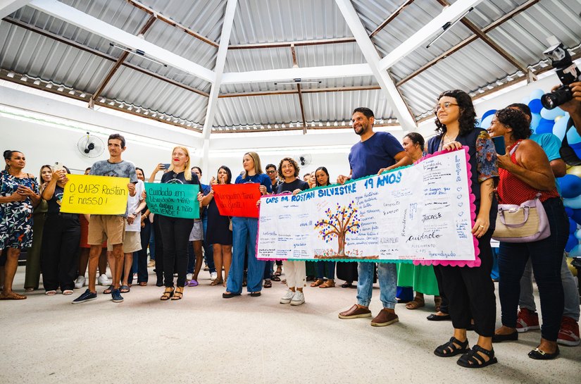 Reforma do Caps Dr. Rostan Silvestre beneficia usuários com serviços de saúde mental