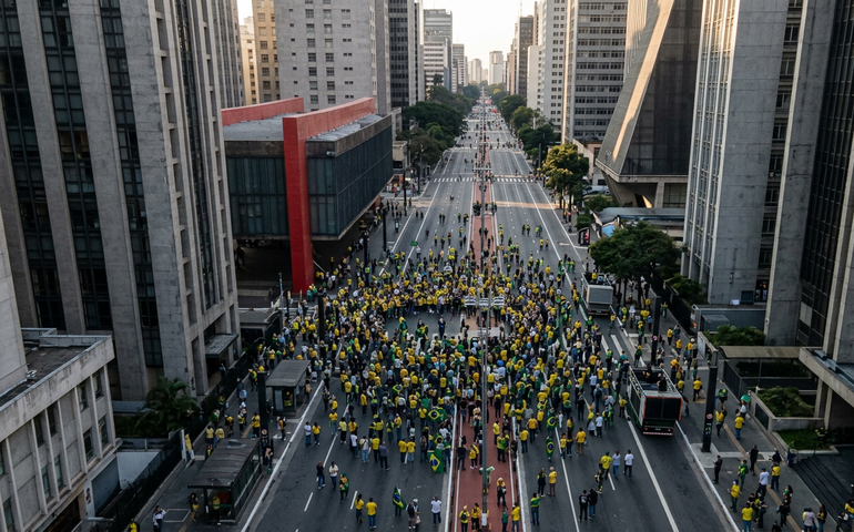 Ato bolsonarista na Avenida Paulista reuniu 20,4 mil pessoas, diz pesquisa da USP