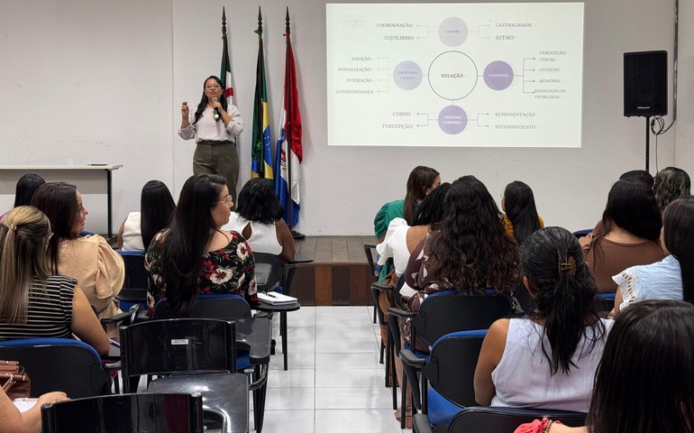 Cria promove novo encontro do curso de Psicomotricidade na Primeira Infância