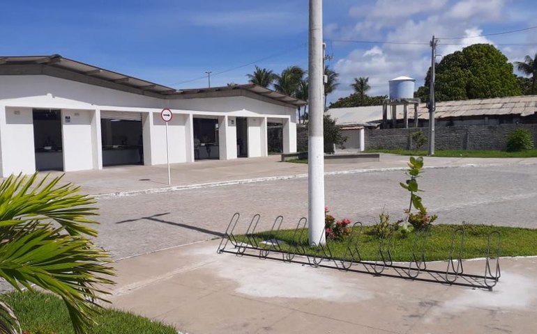 Centro Pesqueiro do Jaraguá ganha novos bicicletários