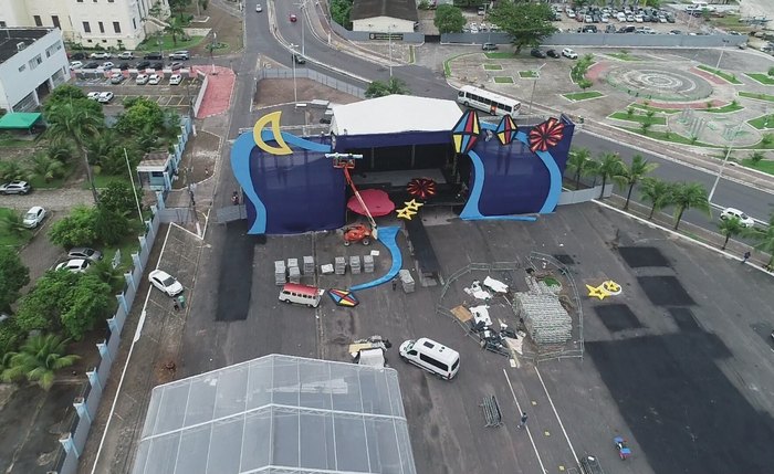 Preocupados, fiscais do Conselho cobrar a presença de profissionais habilitados nas montagens de palcos e camarotes de shows