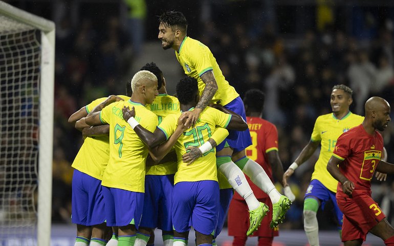 Brasil atropela Gana em amistoso com bom futebol e brilho de Richarlison
