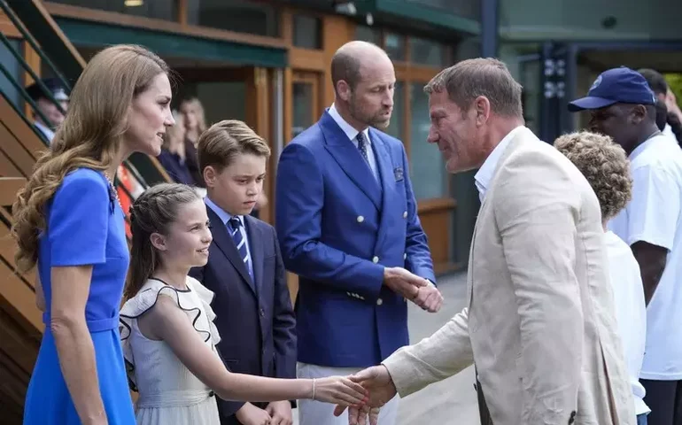 William e Kate prestigiam final de Wimbledon com Sinner