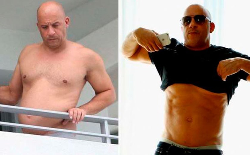 Vin Diesel rebate críticas e mostra que está em forma