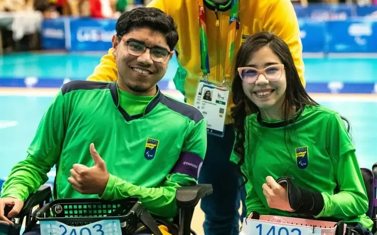 Dupla brasileira de bocha carimba vaga na Paralimpíada de Paris 2024