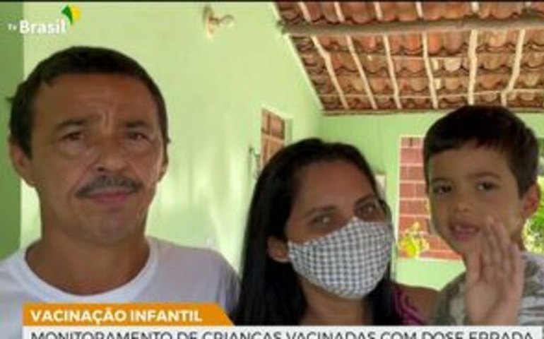 Saúde monitora crianças vacinadas com dose errada na Paraíba