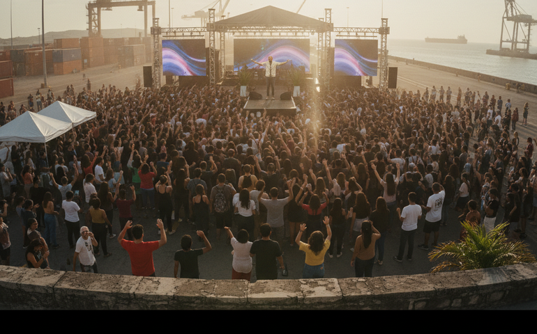 Ekballo Movement espera reunir mais de 20 mil pessoas em ato de fé no Porto do Recife