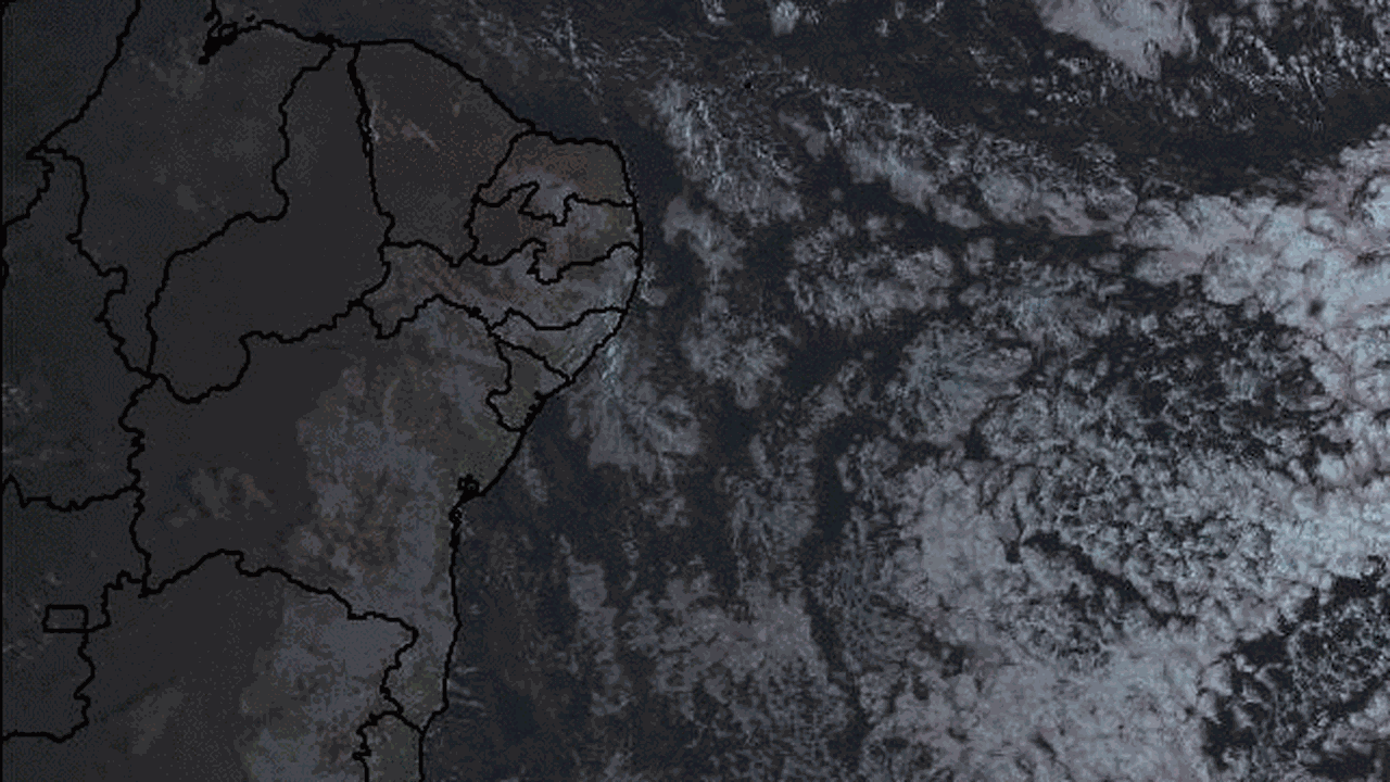 Tempo nublado durante o final de semana em Alagoas; confira a previsão do tempo