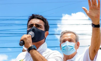 JHC e Ronaldo Lessa durante as eleições em 2020. - Foto: Reprodução