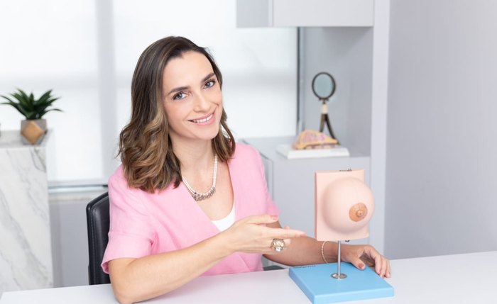 A mastologista, Lígia Teixeira