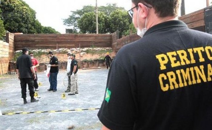 Perícia Criminal em trabalho durante ocorrência em Alagoas
