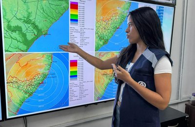 Previsão aponta tempo estável na maior parte de Alagoas ao longo do fim de semana