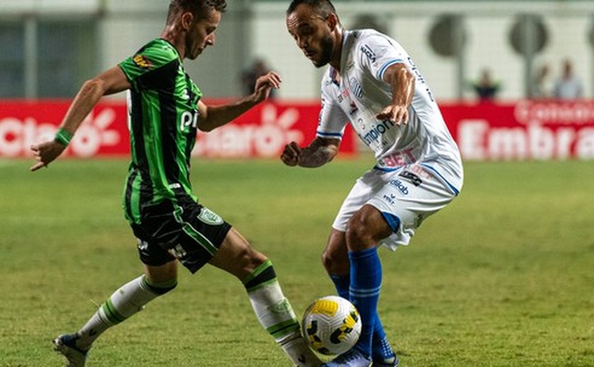 CSA perde por 2 x 0 para o América-MG e se despede da Copa do Brasil