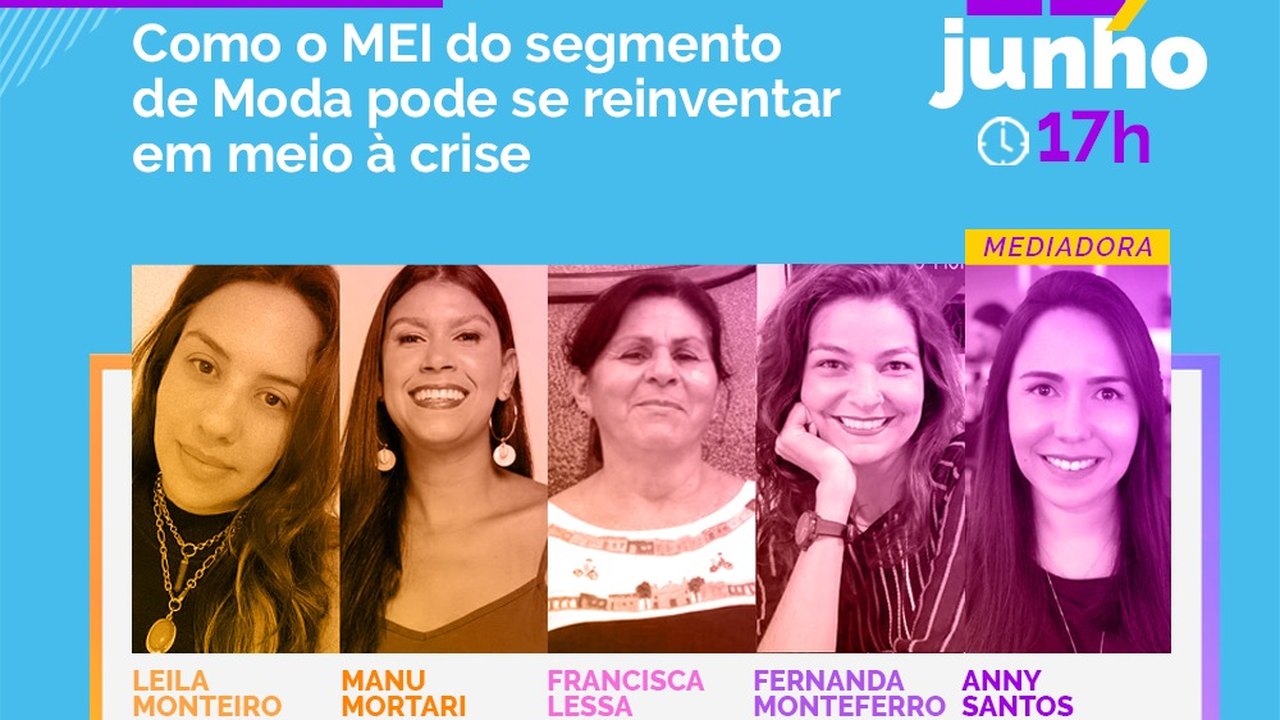 Empresárias do segmento de moda vão abordar estratégias de reinvenção do negócio em meio à crise