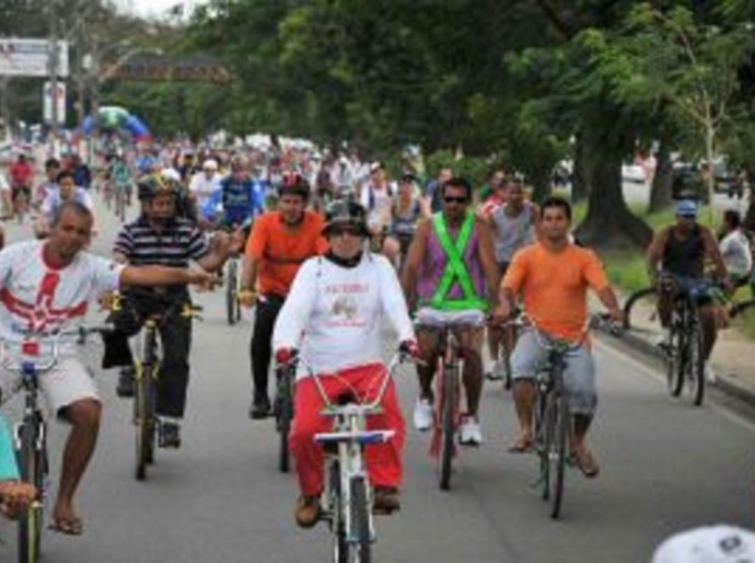 Passeio ciclístico vai comemorar Dia Mundial Sem Carro