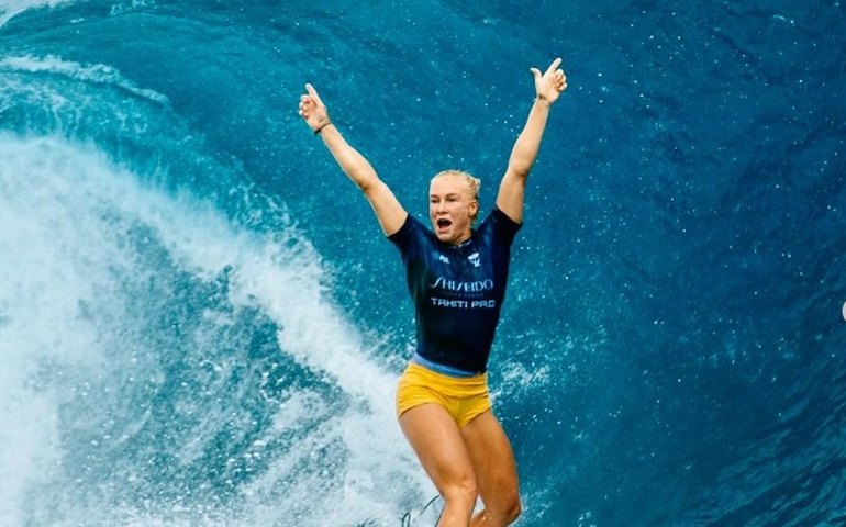 Tati Weston-Webb esperava o ouro na final do surfe: 'Minha última onda valia a nota'