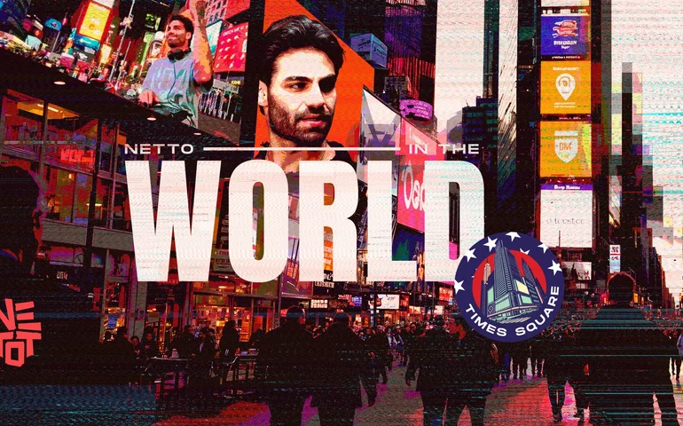 Netto lança set gravado na maior avenida do mundo