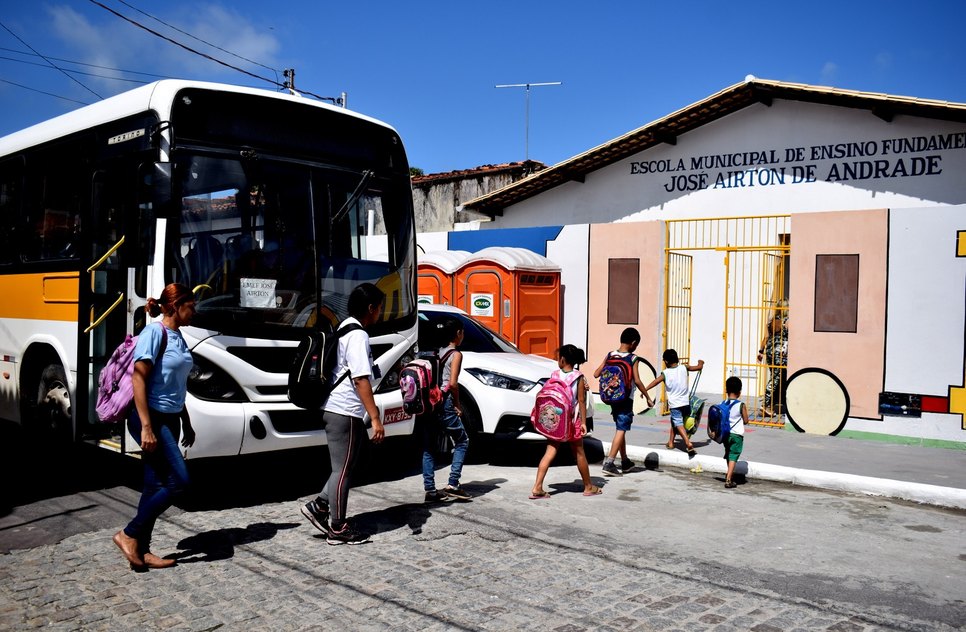 Escola Municipal de Ensino Fundamental (Emef) José Airton de Andrade  / Foto: Walter Martins/Semed