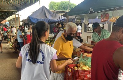 Vigilância Sanitária realiza ação em mercados públicos de Maceió
