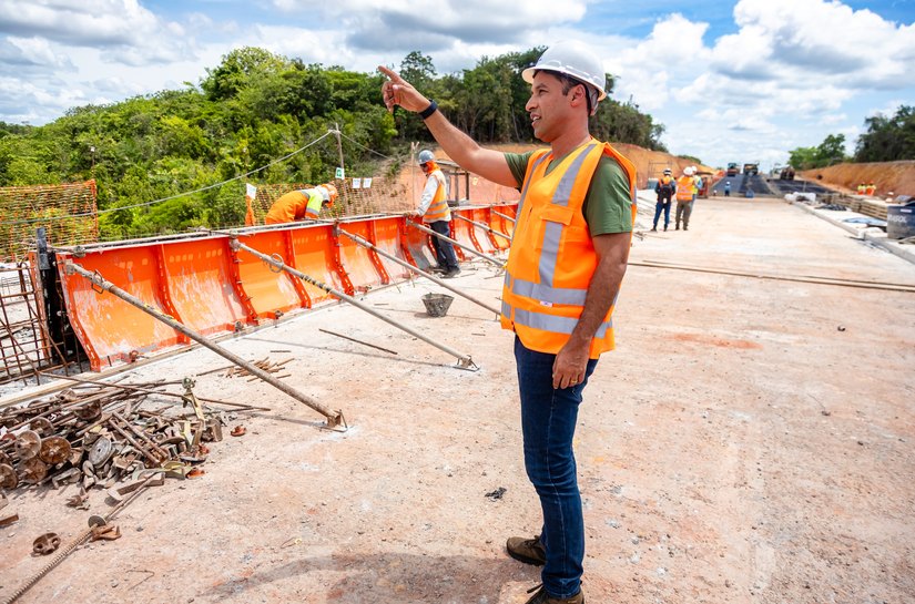 Linha Verde avança e chega ao Antares com 80% das obras concluídas