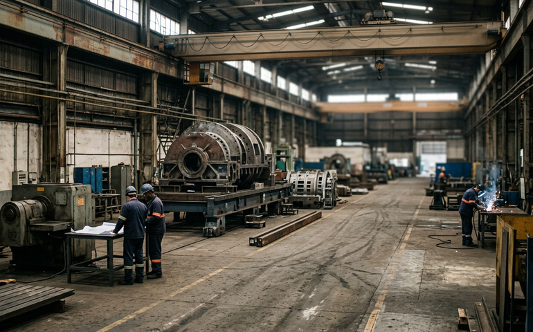 Indústria brasileira opera 15,3% abaixo do recorde de 2011, aponta IBGE