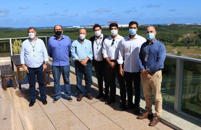 Administrador do Porto de Maceió visita Porto de Suape  