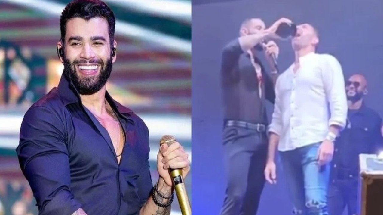 Fã passa mal após beber com Gusttavo Lima durante show