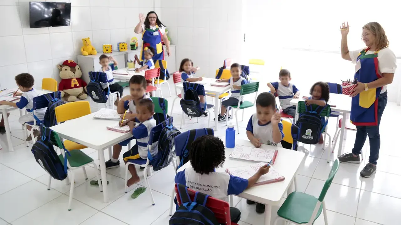 Matrículas em creches avançam 11% em quase uma década