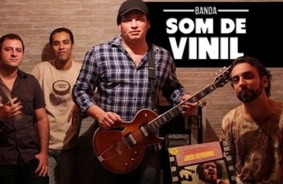 Banda Som de Vinil canta Cazuza nesta quinta-feira