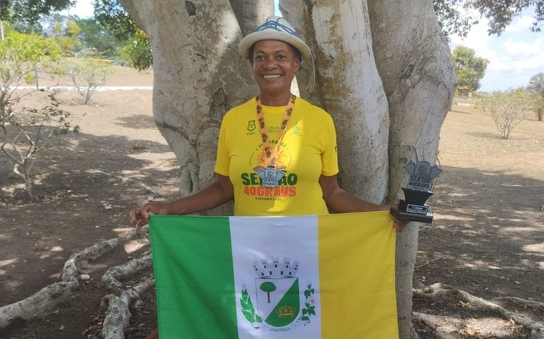 Reconhecida pelo Estado, Carminha agradece o apoio da Prefeitura de Arapiraca ao atletismo