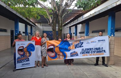 Semed reativa grêmios estudantis e realiza eleições na quinta