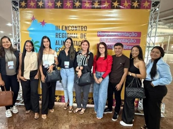 Equipe de Nutrição da Alimentação Escolar de Campo Alegre participa do III Encontro Regional de Alimentação Escolar do NE