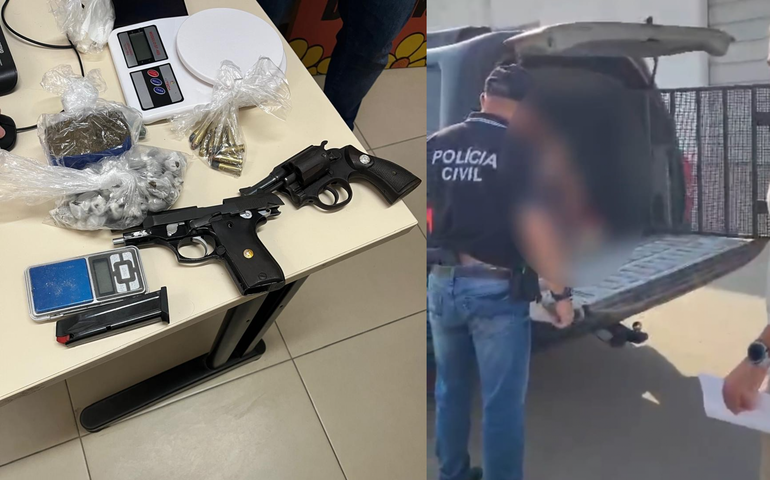 Polícia prende acusado de homicídio em Atalaia