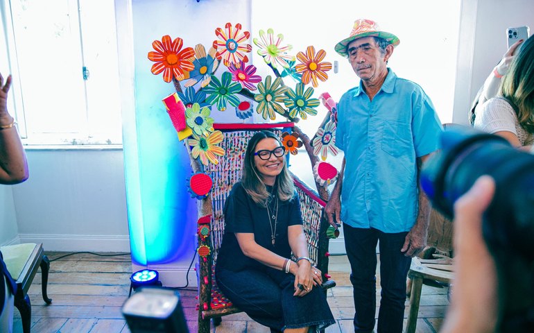 Artesanato de Alagoas ganha elogio e admiração da primeira-dama do País