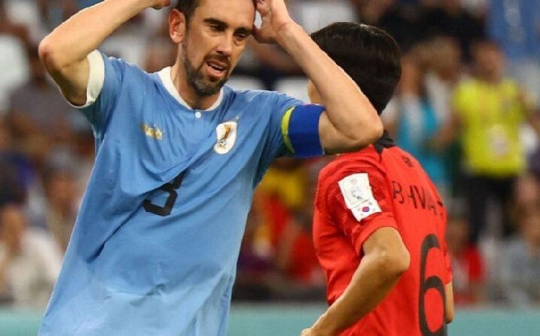 Copa: Uruguai fica no 0 a 0 com a Coreia do Sul na estreia do Grupo H