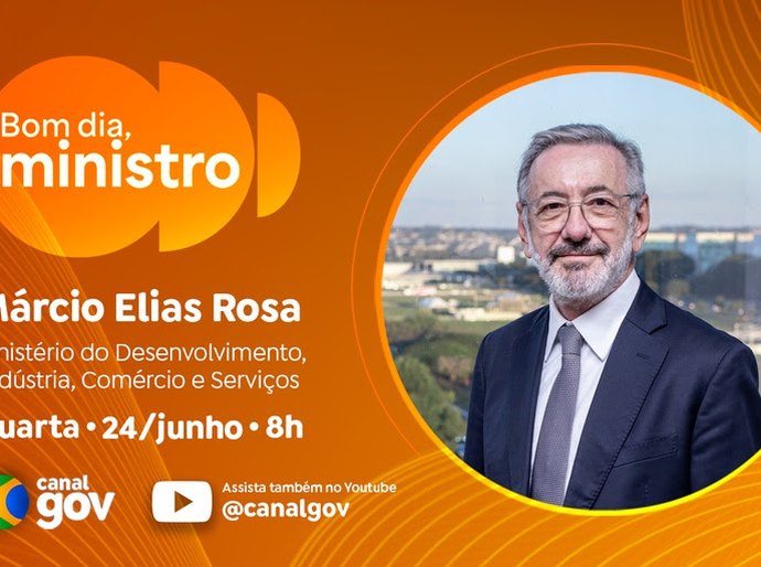 No “Bom Dia, Ministro”, Márcio Elias Rosa detalha aporte de mais R$ 140 bilhões à Nova Indústria Brasil