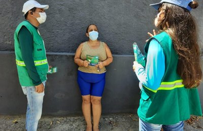 Trapiche da Barra recebe educação ambiental realizada pela Prefeitura de Maceió